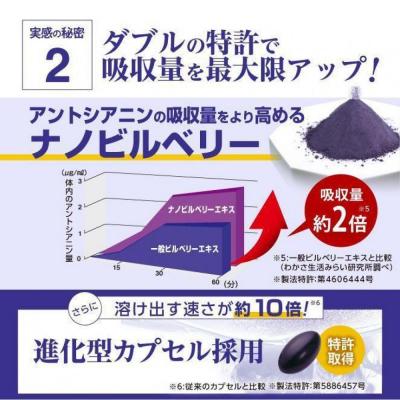 ふるさと納税 京都市 【わかさ生活】<定期便>ブルーベリーアイ 1年分 (3袋 x 4回　計12袋)　 |  | 03