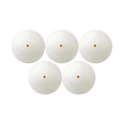 ふるさと納税 戸田市 【ジャグリング】ナランハ ロシアンボール サイレントライト 70mm 白 5個セット