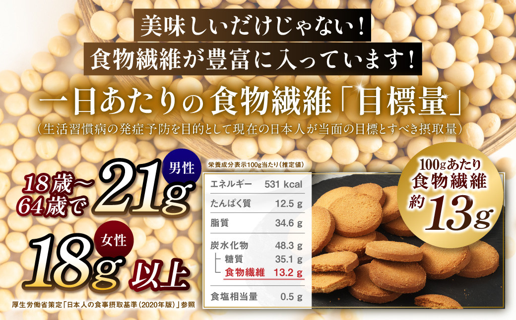 【3ヶ月定期便】無選別おからクッキー （プレーン） 約1kg （約500g×2袋） おから クッキー お菓子 洋菓子 焼菓子