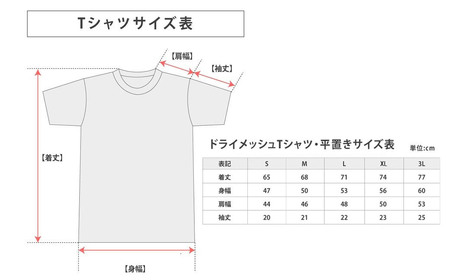 愛媛県 ゆるキャラ ダークみきゃん Tシャツ ドライメッシュ 男女兼用 （大人M）