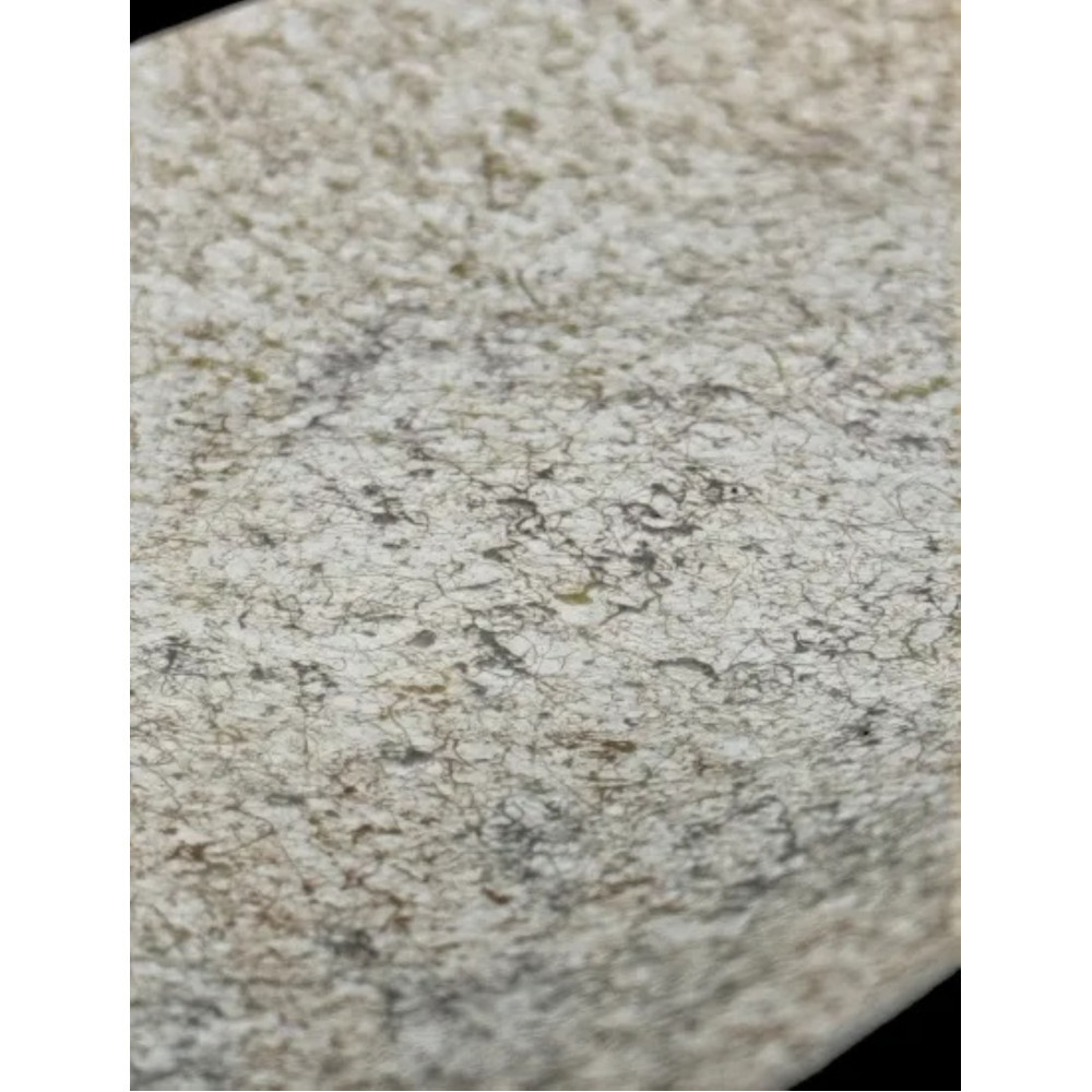 波レクタングルプレート  乱糸（マット仕上げ）純白［NF103］