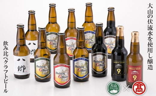 DB62：AX1＜大山Gビール＞飲み比べセットA（大山ブランド会）