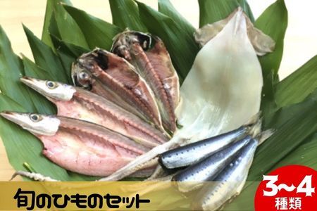 冷蔵 旬のひもの 干物 3～4種 セット /  ひもの 国産 自家製造