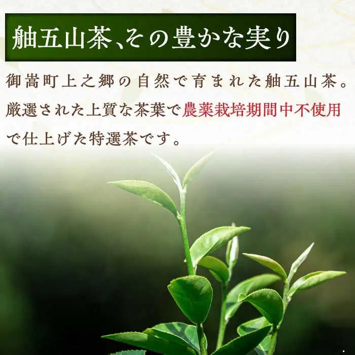 舳五山茶　特選1000ｇ / 緑茶 茶葉 茶ば お茶 茶摘み / 御嵩町 / 舳五山茶園委員会[AVAD008]