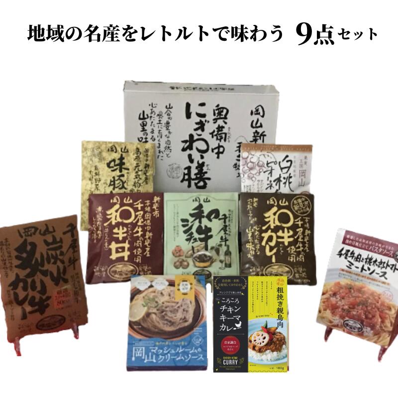 【ふるさと納税】レトルト 9点 詰め合わせ 食べ比べ セット ギフト プレゼント 贈り物 贈答品 贈答用 簡単 手軽 レトルトカレー 丼 ビーフカレー ご当地カレー 牛丼 シチュー ビーフシチュー パスタソース クリームソース キーマカレー 豚丼 おすすめ 美味しい 人気 常温