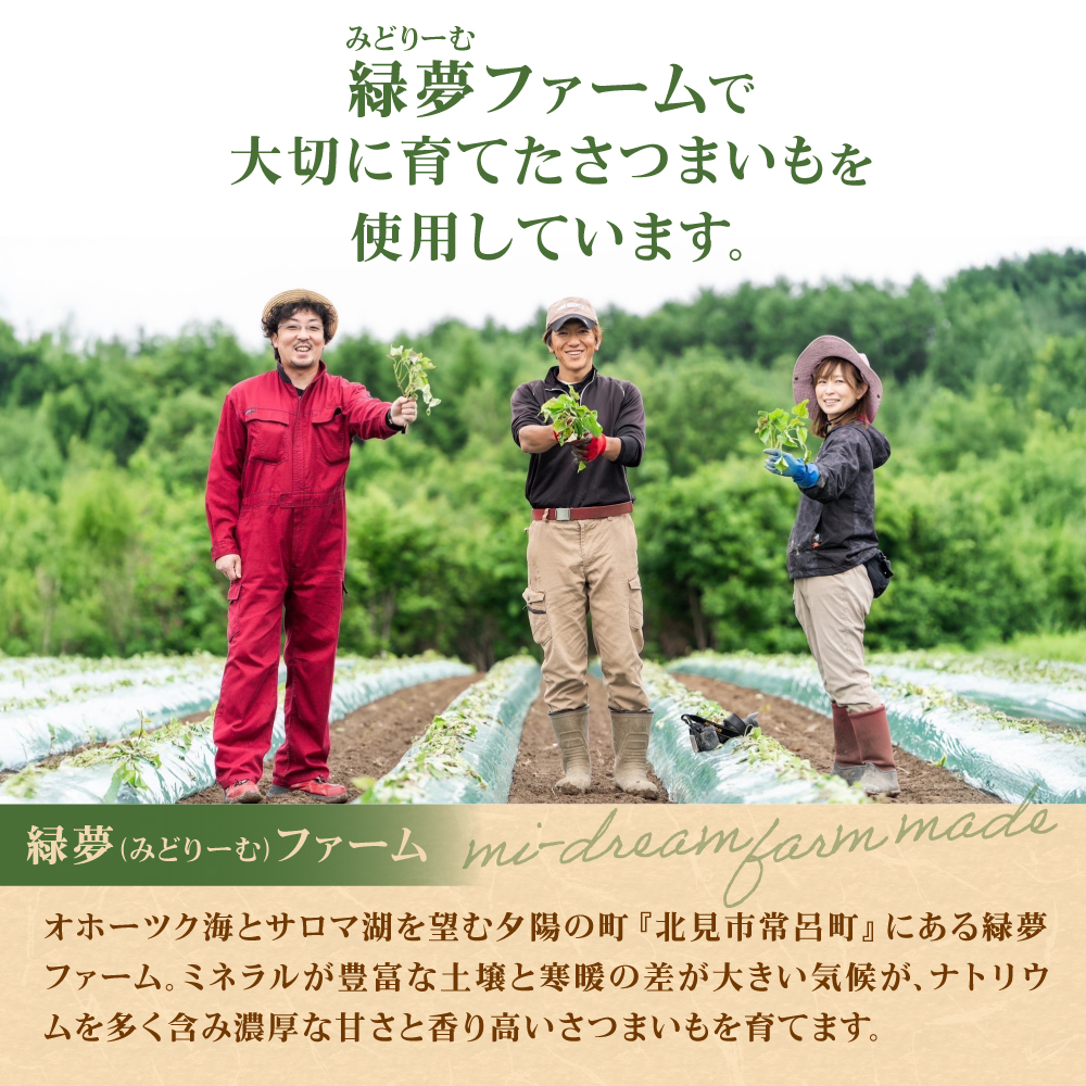 焼き芋　北海道産 緑夢ファーム 寺町さんのオホーツクシルク 10kg