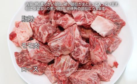 【訳あり】佐賀牛コロコロサイコロ肉（500g）