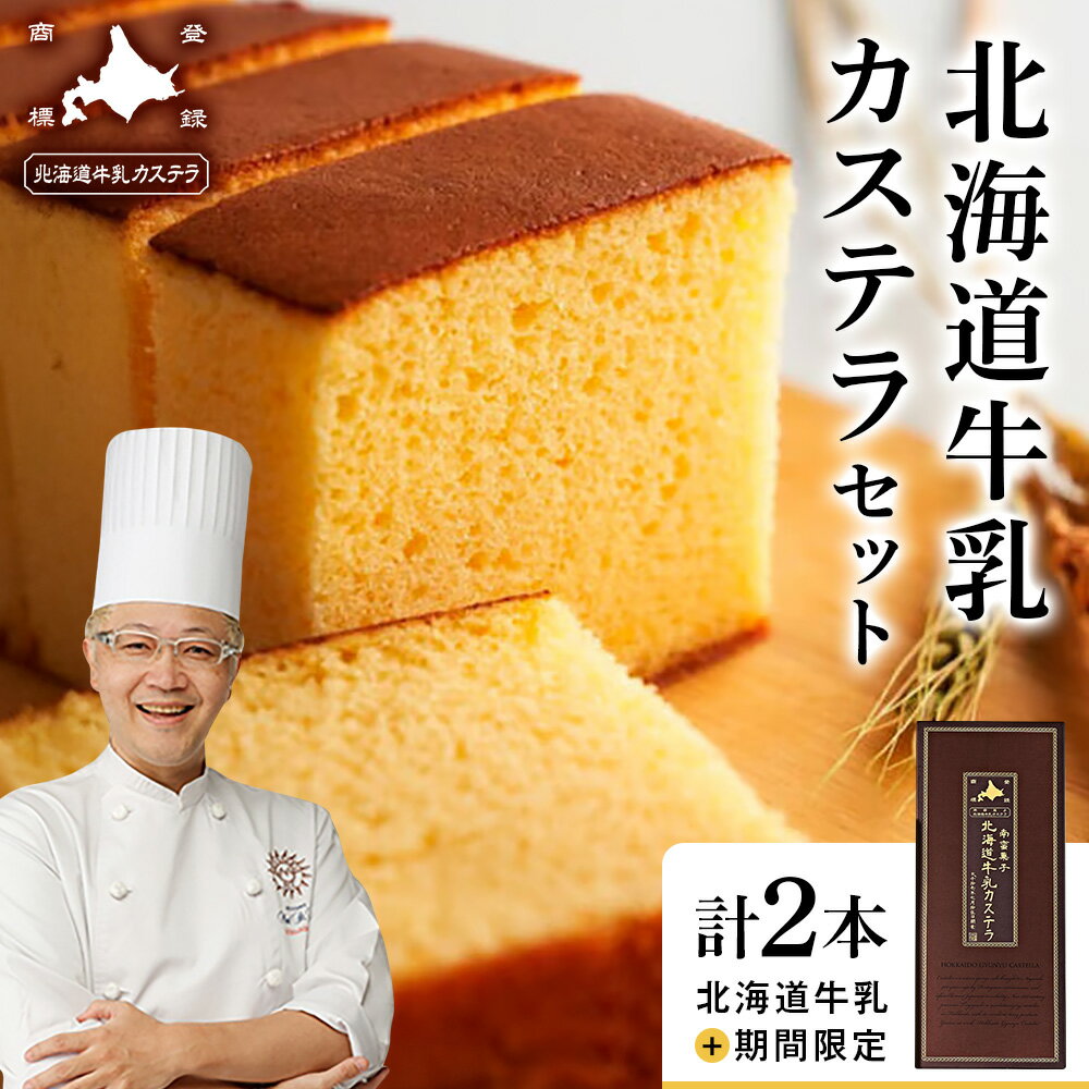 【ふるさと納税】 北海道牛乳カステラセット北海道ふるさと納税 カステラ お菓子 牛乳 北海道 スイーツ 牛乳カステラ【北海道千歳市】ギフト ふるさと納税