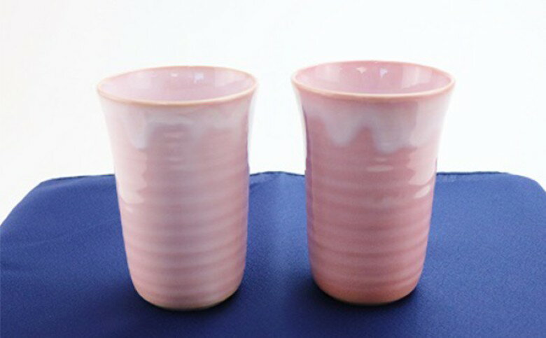 【ふるさと納税】【352047000169】《萩焼》モモイロ ペアカップ