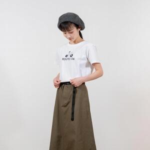 《2》【KEYMEMORY 鎌倉】ルート134イラストTシャツ WHITE