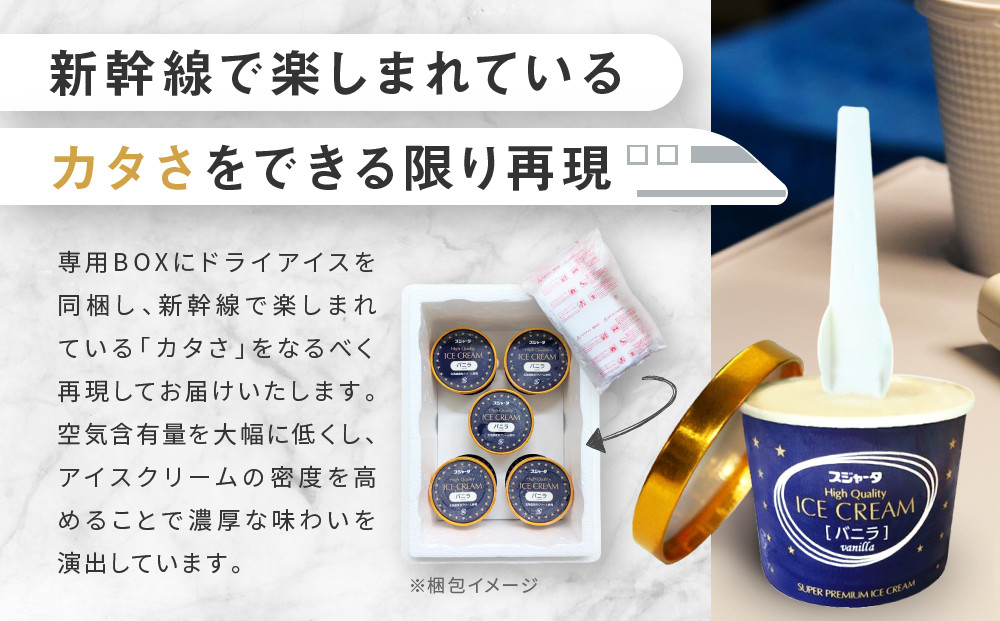 アイス バニラ 6個 シンカンセンスゴイカタイアイス