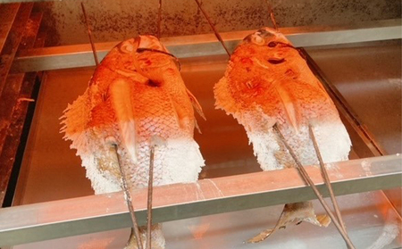明石活鯛姿焼 700～850g 魚貝類 明石活鯛姿焼