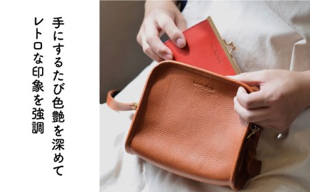 がま口 コンパクト 財布 糸島市 / LADIES&GENTLEMEN レザー 革製品 革財布 サイフ [ADK042]