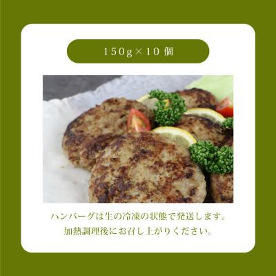ふるさと納税 産山村 馬肉ハンバーグ　150g×10個(産山村) |  | 02