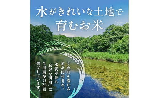 令和7年産新米 ななつぼし 5kg 北海道今金町産 米 白米 米俵 F21W-502