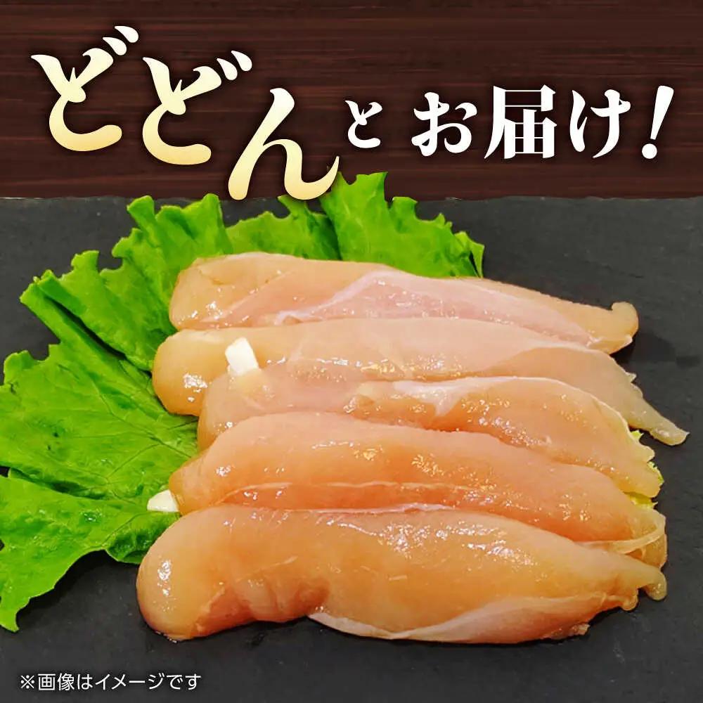 【12回定期便】熊本あか鶏  ササミ 約3kg【やまうちフード株式会社 熊本営業所】 鶏肉 ささみ ササミ 赤鶏   [ZAB011]