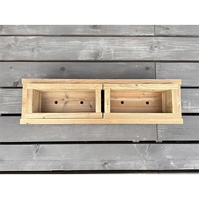 ふるさと納税 亀岡市 手作り木製プランターセット |  | 01