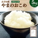 【ふるさと納税】【令和6年産】新米 えびの産 ヒノヒカリ やまのおこめ 5kg 白米 お米 米 国産 宮崎県 九州 ひのひかり 送料無料 おにぎり こめ コメ