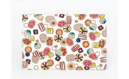 パーソナルホルダー 文庫屋大関 飴 革小物 パーソナルホルダー【皮革工芸品】