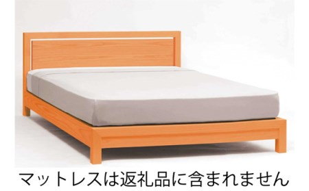 No.745 【家具蔵】ベッドフレームダンハイヘッド クイーン チェリー材