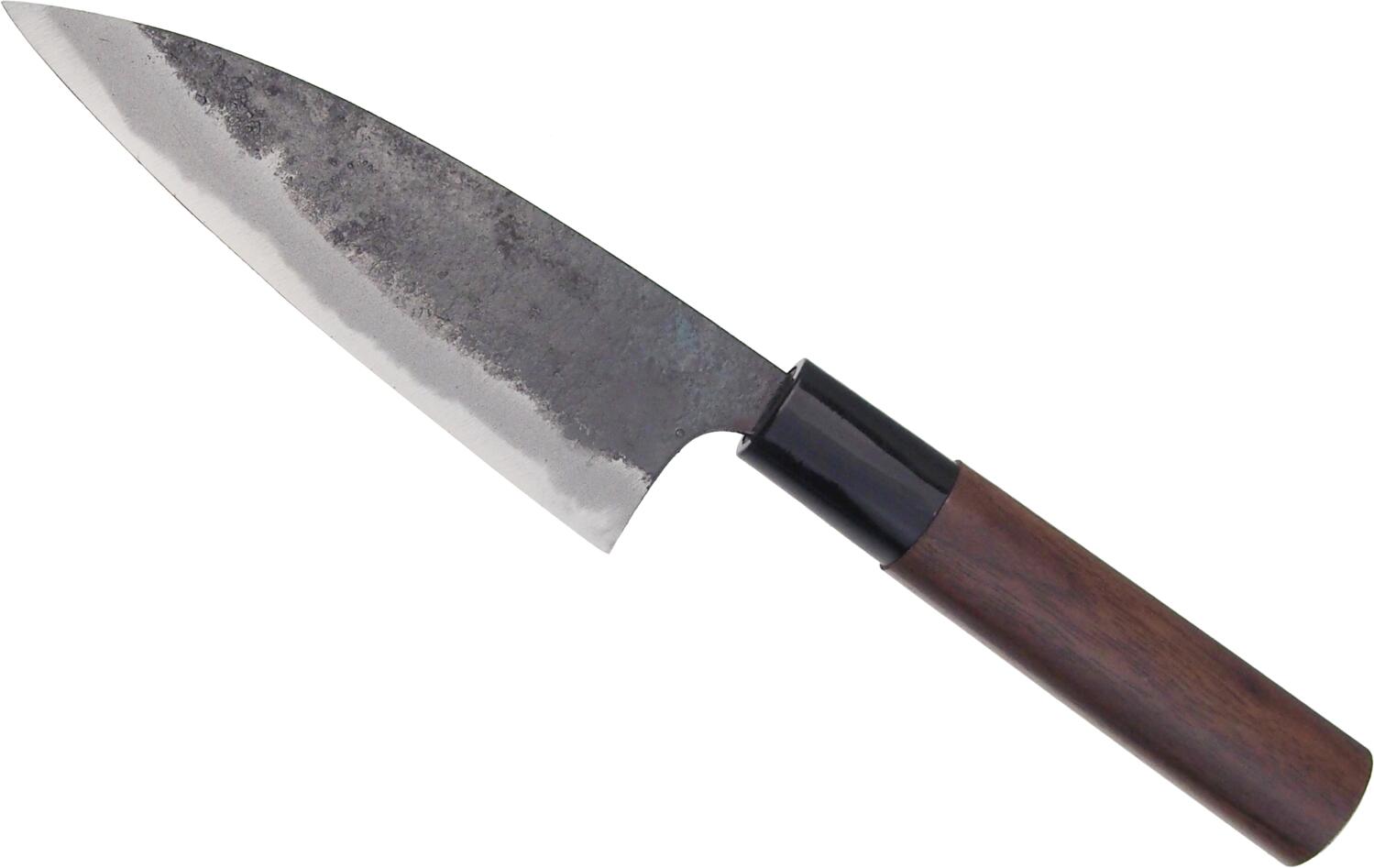 【ふるさと納税】黒打ち万能型包丁5.5寸白鋼