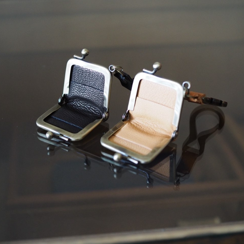 がま口リングケース キャメル 本革 リングケース  牛革 ヤギ革 レザー 国産 リング 指輪 ケース がま口 アクセサリー 小物 メンズ レディース おしゃれ 手作り プレゼント ギフト 記念日 贈り