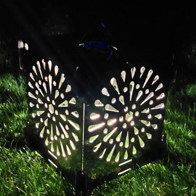 ふるさと納税 みよし市 花火モチーフのランタンシェード・キャンドルホルダー「hanabi」