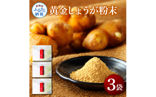 
黄金しょうが粉末50g×3袋 - しょうが ショウガ 生姜 生姜パウダー 坂田信夫商店 黄金しょうが 高知 国産 料理 紅茶 しょうが湯 健康 美容 ふるさとのうぜい 故郷納税8000円 返礼品
