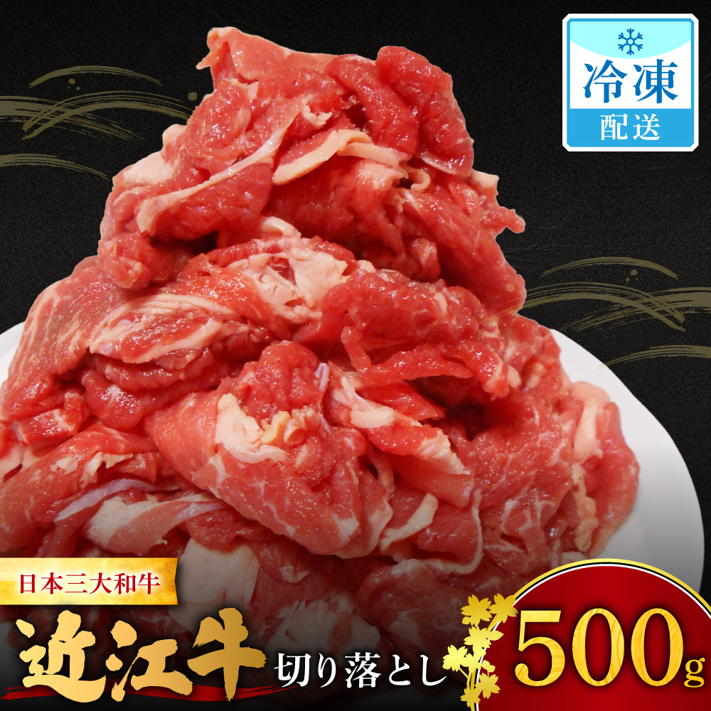 近江牛切り落とし 500ｇ 西川精肉店 滋賀県 東近江市 A-A25 和牛 牛肉 肉 切り落とし 焼肉 すき焼き 炒め物 ギフト お取り寄せ 高級 近江牛