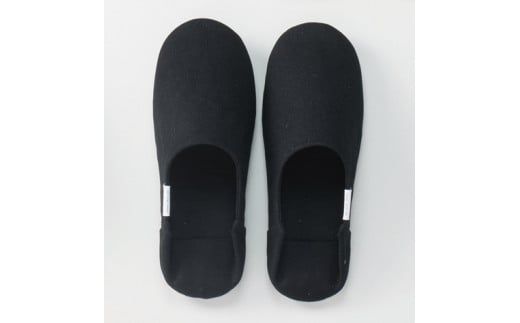 ☆Sサイズ・ブラック☆　帆布バブーシュ１足