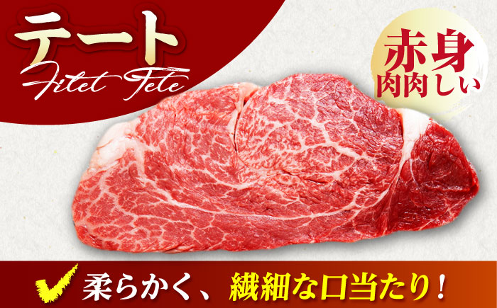 【A5ランク 超希少部位】佐賀牛 ヒレ 3種食べ比べセット（100g×3枚）【山下牛舎】 [HAD105]