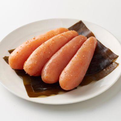 ふるさと納税 大川市 北海道産近海子使用・昆布漬け辛子明太子一本物　240g |  | 02