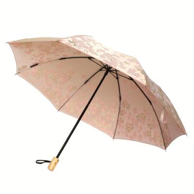 ふるさと納税 富士河口湖町 槙田商店【晴雨兼用折りたたみ傘】”絵おり” 桜 |  | 03