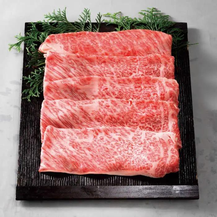 佐賀牛肩ローススライス 計600g（300g×2パック） / 佐賀県 / 上場食肉 [41AOCS055]