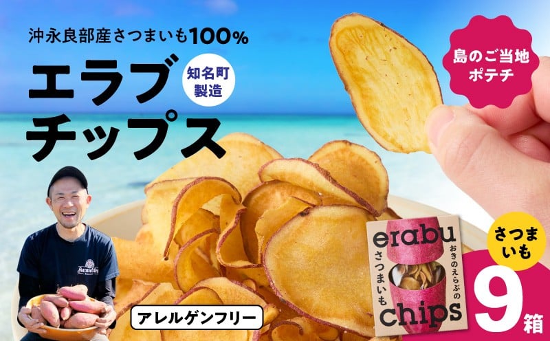 
                  erabu chips（さつまいも） 9箱セット　C068-002-09
                