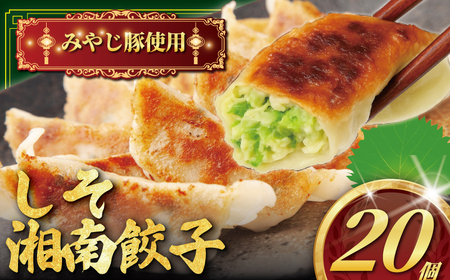 ブランド豚 しそ餃子 20個 餃子
