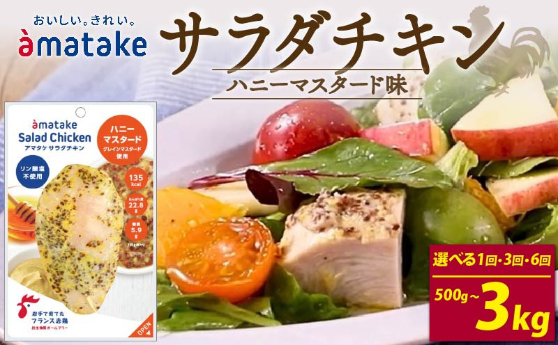 
            サラダチキン ハニーマスタード味 100g×5個 〈 単品 or 定期便が選べる 〉 
          