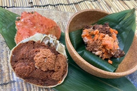 酒市の贅沢セイコガニの子宝盛　2個入 カニ かに 蟹