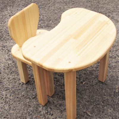 ふるさと納税 泉佐野市 手作り木製 お子様用、机・いすセットVer.2 Lサイズ「ハート」 099H2199 |  | 02