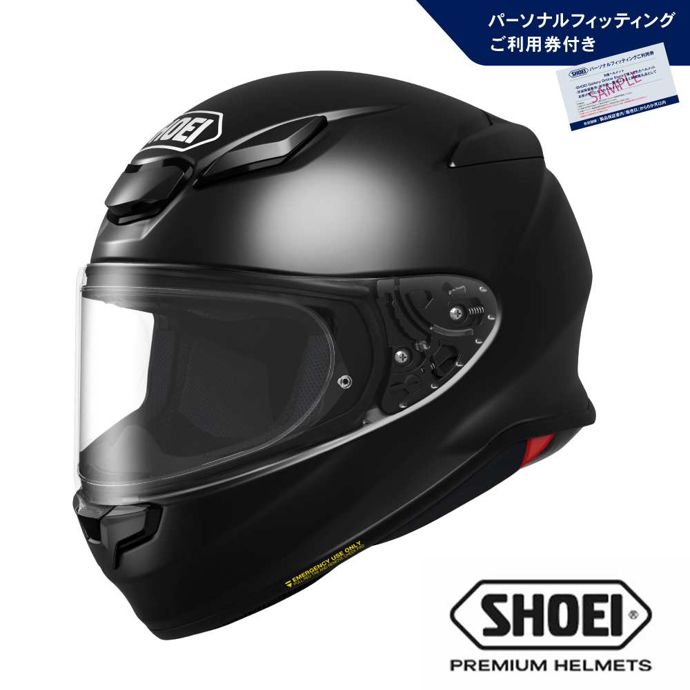 SHOEIヘルメット「Z-8 ブラック」L 利用券付