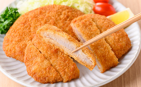 NEW！レンジでチン！国産豚のロースとんかつ 15枚 計1.8kg（1枚120g×5枚）×3P お手軽 冷凍 レンジ サクサク 調理済み 夕食 簡単 国産 お弁当 カツサンド【A-1985H】