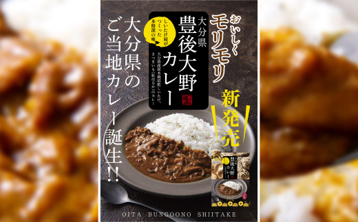 
015-829 おいしくモリモリ 豊後大野 カレー レトルト 加工品 椎茸 さつまいも
