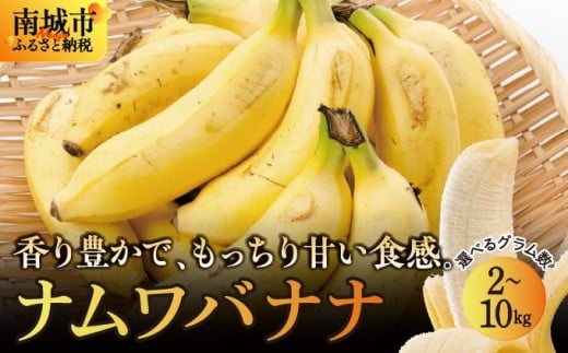 
            【選べるkg】南城市 ナムワバナナ
          