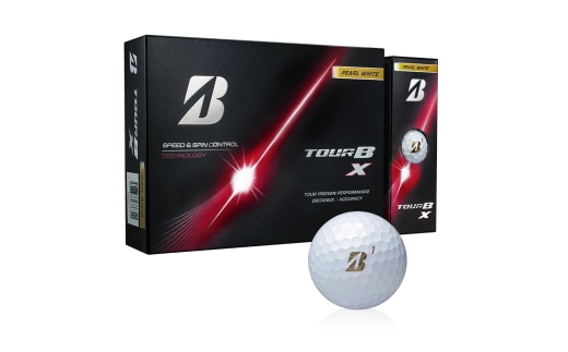 2026年モデル TOUR B X 2ダース【パールホワイト】ブリヂストン ゴルフボール｜24個入り BRIDGESTONE ブリジストン ツアーB スピン系 ディープ感 ソフトフィール 打感 乗り感 風に強い 強弾道 高耐久性 ふるさと プレゼント 贈り物 golf [2304]