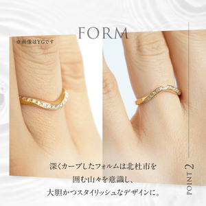 K10 DRIP ダイヤモンド リング【K10YG】 リング 指輪 ダイヤ アクセサリー ジュエリー レディース イエローゴールド YG K10 天然ダイヤモンド 鑑別書付 保証書付 ジュエリーケース