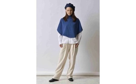 ポンチョケープ maru (ブラウン) ウール100% | ポンチョ