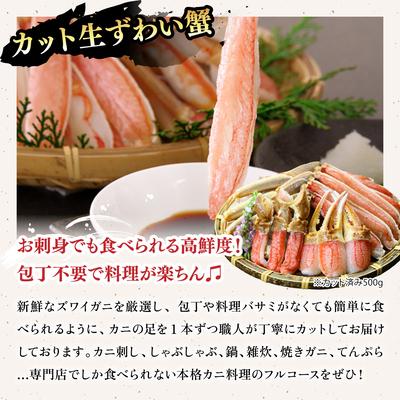 ふるさと納税 敦賀市 ズワイ蟹入り 敦賀の豪華 海鮮福袋 8種【甲羅組 生ズワイ蟹 むきえび ホタテ いくら醤油漬け】 |  | 01