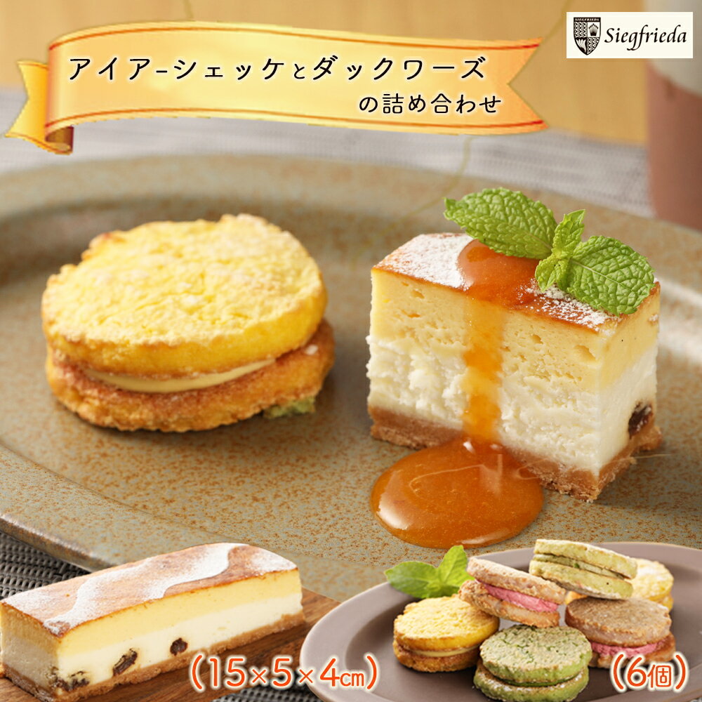 【ふるさと納税】 アイアーシェッケと3種のダックワーズ詰め合わせ ジークフリーダ ケーキ 洋菓子 お菓子 ギフト 贈答 贈り物 プレゼント フロマージュ スフレチーズ 手作り パウンドケーキ 下呂温泉 ジークフリーダ 12000円 岐阜県 下呂市