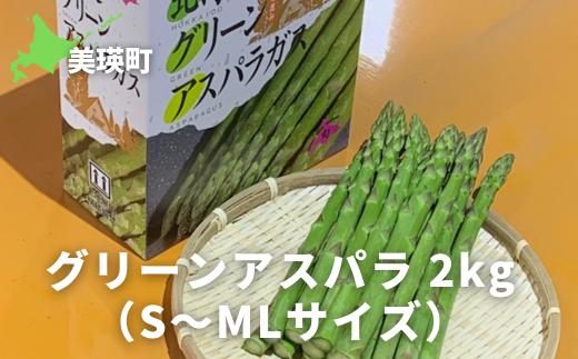 
            【先行予約】グリーンアスパラ 2kg（S～LMサイズ）<令和8年産 >サスケの家  | グリーン アスパラガス アスパラ あすぱら あすぱらがす 採れたて 新鮮 旬 産地直送 野菜[016-94]
          