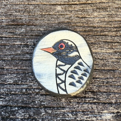 やちむん 焼物 ヤンバルクイナの食卓セット(はし置き2個セット)【1679914】